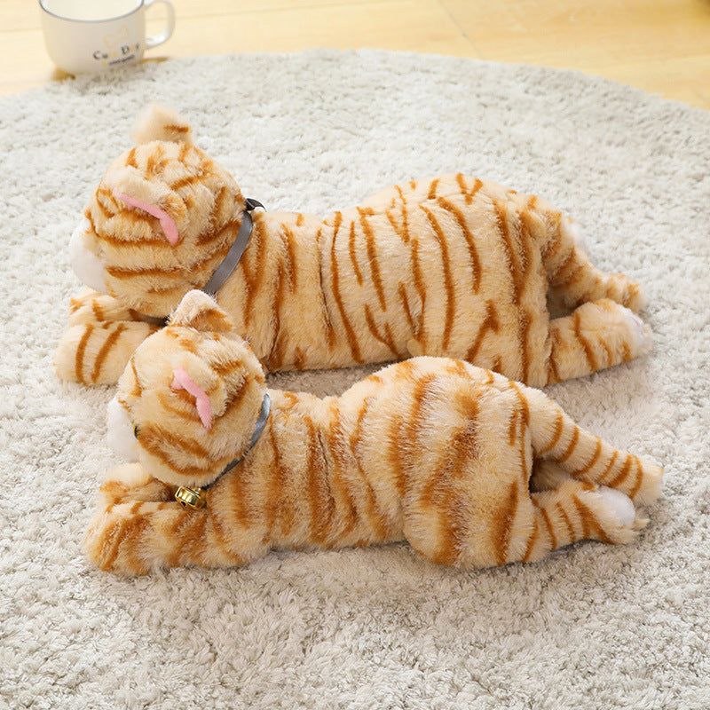 Simulation Birthday Gift Cat Plush Toy - Cindi Book