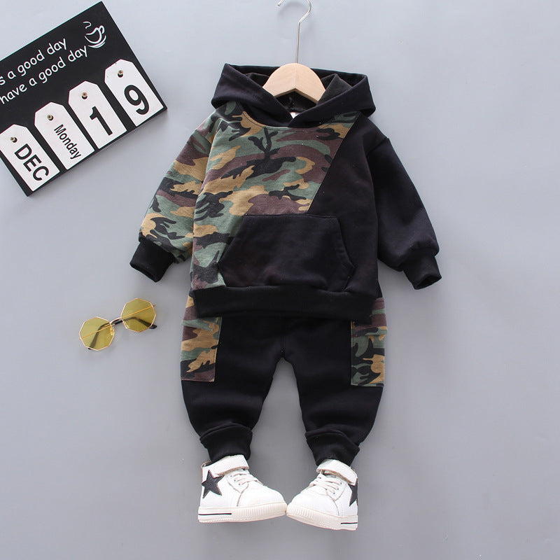 Boy Loose Children's Clothing T-shirt Long Sleeve Sweater - Cindi Book
