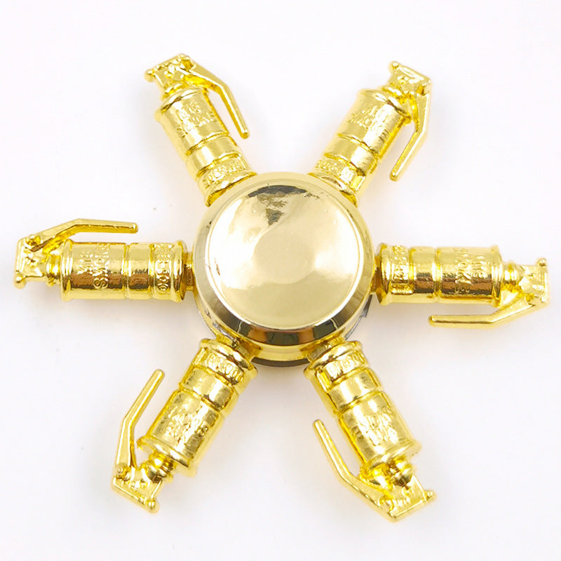 Zinc Alloy Electroplating Colorful Fingertip Top - Cindi Book