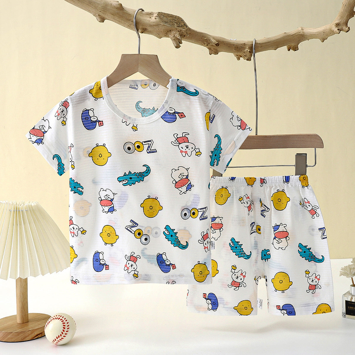 Children's Loungewear Pajamas Pure Cotton Underwear Set - Cindi Book
