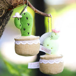 Dancing Cactus Plush Toy Succulent Potted Decoration - Cindi Book