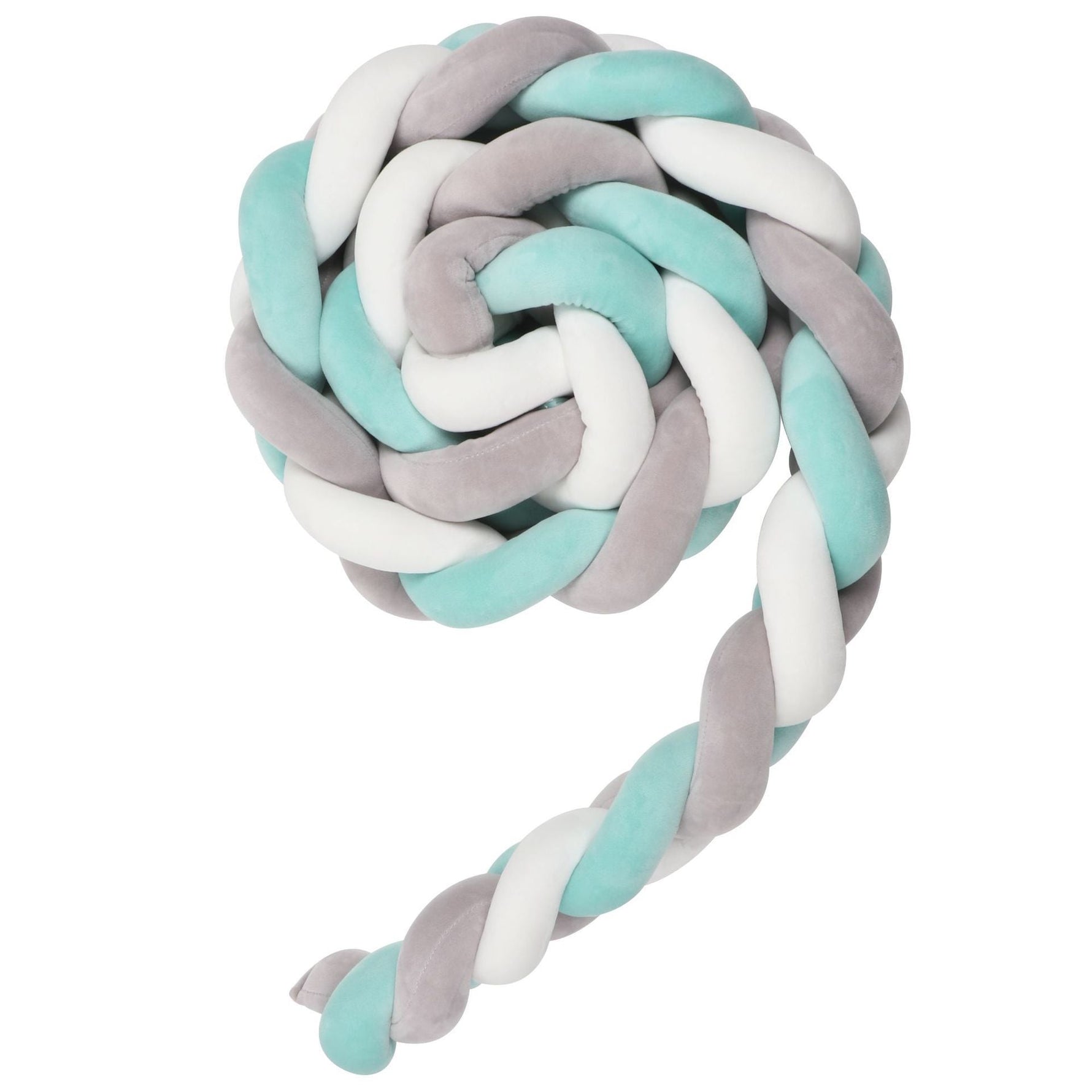 Knotted Long Pillow Three-strand Twist Spandex Bed Fence Baby - Cindi Book