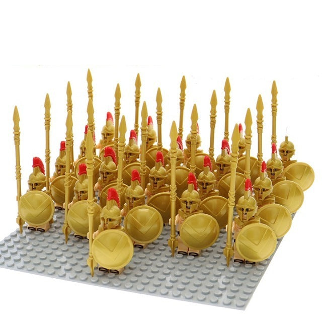Roman Commander Cavalry Series Assembled Building Block Miniature Toys - Cindi Book
