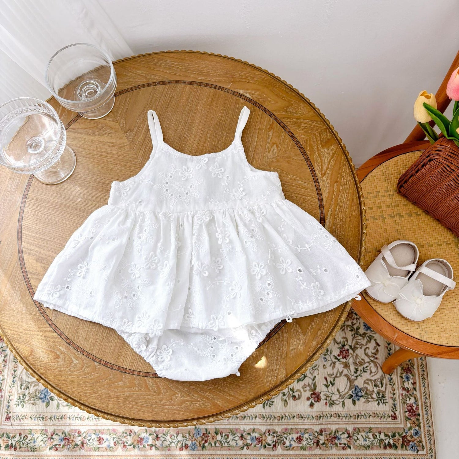 Outfit for Babies Summer Baby Girl Jumpsuit Baby's Gown
