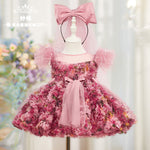 Little Girls Tutu Dress For A First Birthday Celebration - Cindi Book