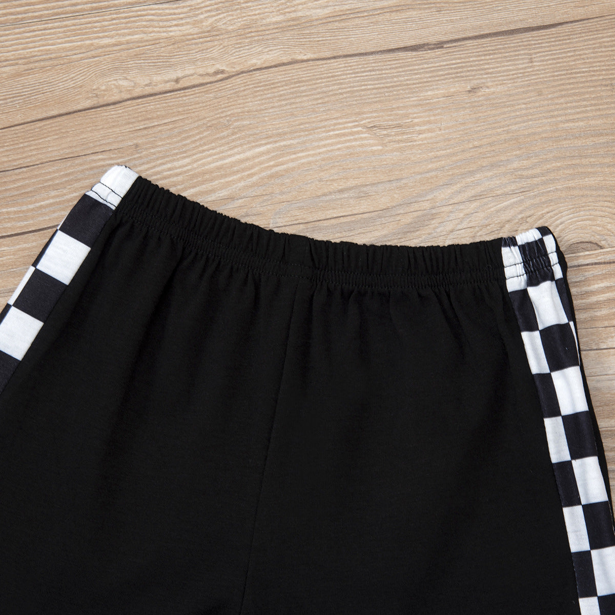 Infant Toddler Black And White Plaid Contrast Color Suit - Cindi Book