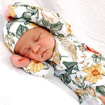 Newborn Knotted Nightgown Baby Sleeping Bag Print - Cindi Book