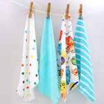 Newborn Cotton Gauze Saliva Towel Foreign Trade Baby Feeding Towel 8 Packs - Cindi Book