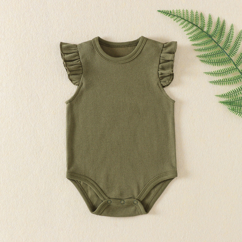 Newborn Clothes Baby Girl Onesie Jumpsuit Romper - Cindi Book