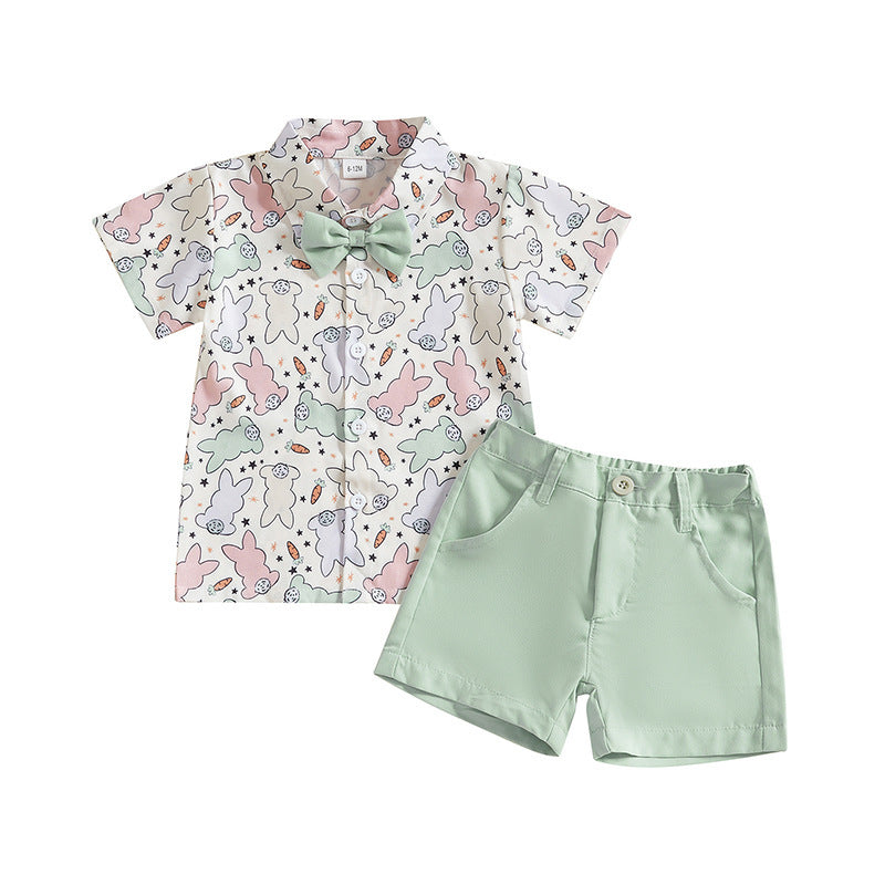 Shirt And Shorts Two-piece Suit - Cindi Book