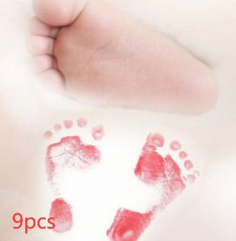 Anti - virus infective baby hand - foot - hand - hand - hand - hand - foot - hand printing table baby footprint - free washing printing oil - Cindi Book