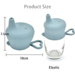 Baby Silicone Cup Lid Splash-proof Cover Feeding Cup Lid Is Free Of BPA - Cindi Book