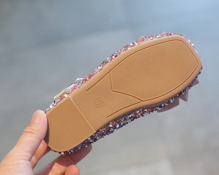 Girls' Fashion Princess Bowknot Shoes - Cindi Book