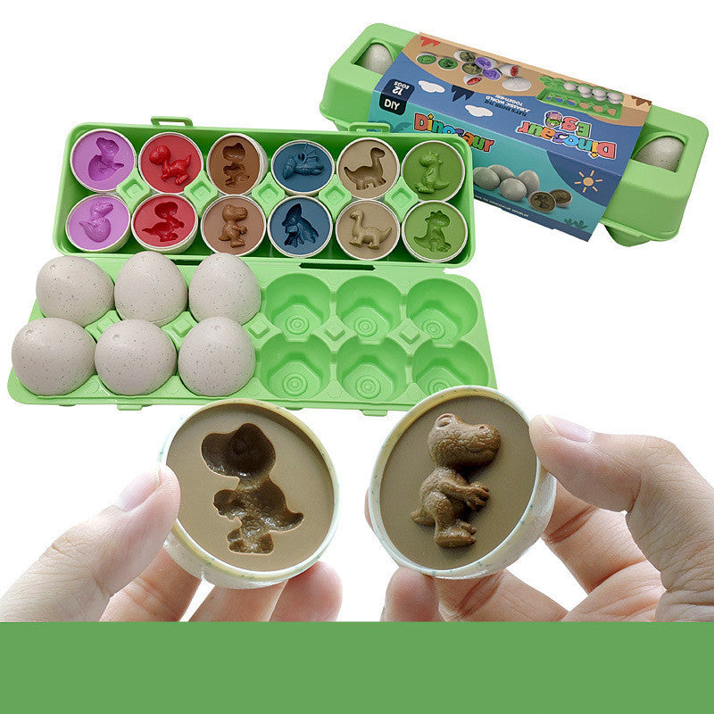 Baby Learning Educational Toy Smart Egg Toy Games Shape Matching Sorters Toys Montessori Eggs Toys For Kids Children - Cindi Book