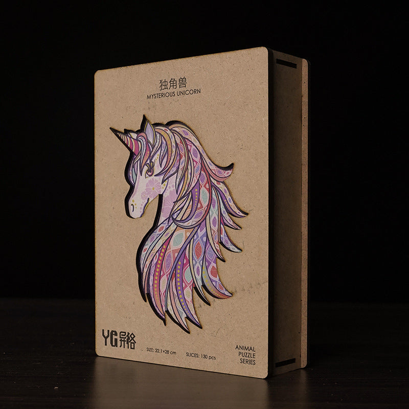 DIY Wooden Puzzles Animal Shaped The Best Christmas Gift Wooden Puzzles - Cindi Book