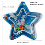 Children's Inflatable Marine Animal Racket Water Cushion Baby Crawling Racket Water Bag Racket Water Cushion Climbing Pad - Cindi Book