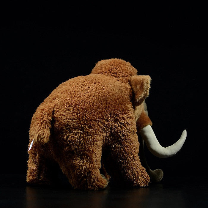 Simulation Mammoth Doll Mammoth Plush Toy Mammoth Simulation Animal Plush Toy 33CM - Cindi Book
