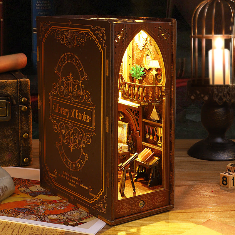 Creative Assembly 3D Three-dimensional Model Library Book Stand - Cindi Book