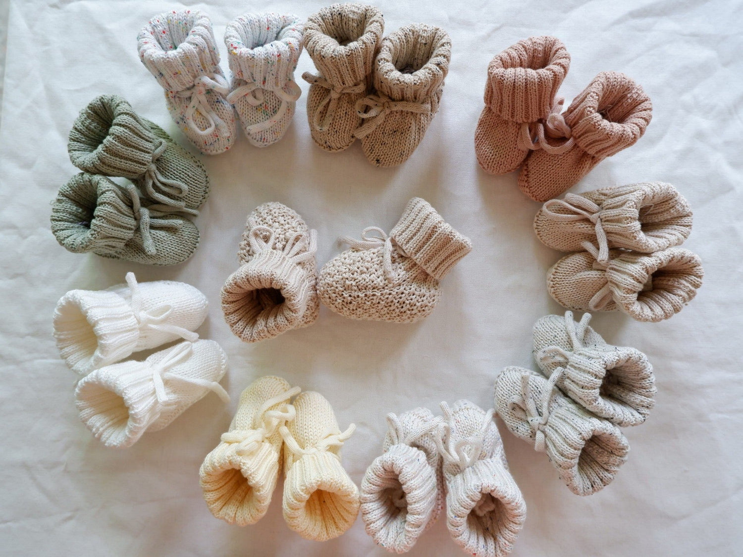 Cotton Newborn Foot Male And Female Baby Knitted Wool Handmade Socks Toddler Socks - Cindi Book