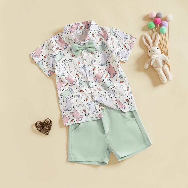 Shirt And Shorts Two-piece Suit - Cindi Book