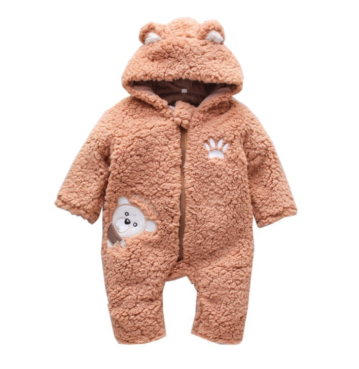 Winter Baby Boy Girl Romper Cotton Clothes - Cindi Book