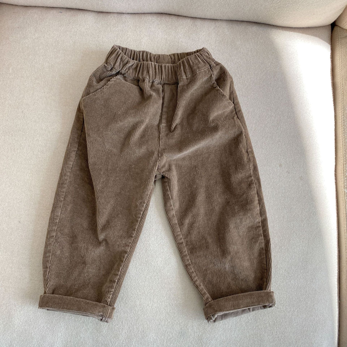 Children's Fashionable Elastic Corduroy Pants - Cindi Book
