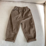 Children's Fashionable Elastic Corduroy Pants - Cindi Book