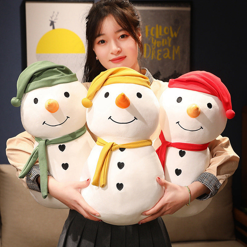 Winter Christmas Love Snowman Plush Toy - Cindi Book