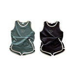Cotton Sports Vest Shorts Casual Children Suit - Cindi Book