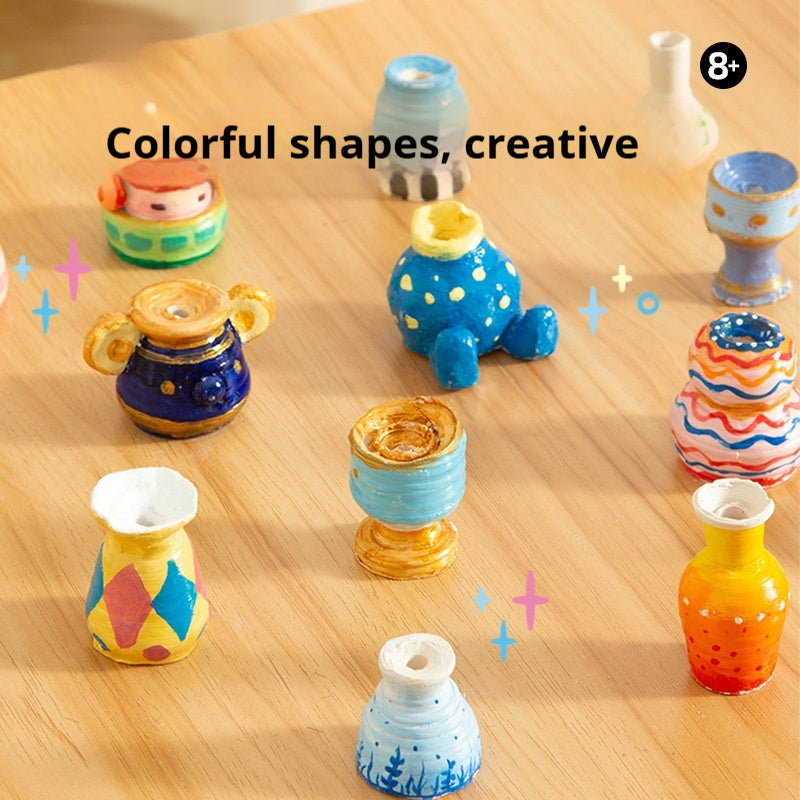Children's Potter's Wheel Electric Clay Turntable Handmade DIY Toy
