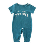 Male Alphabet Long Sleeved Romper Newborn Baby Jumpsuit Female Baby Casual Romper - Cindi Book