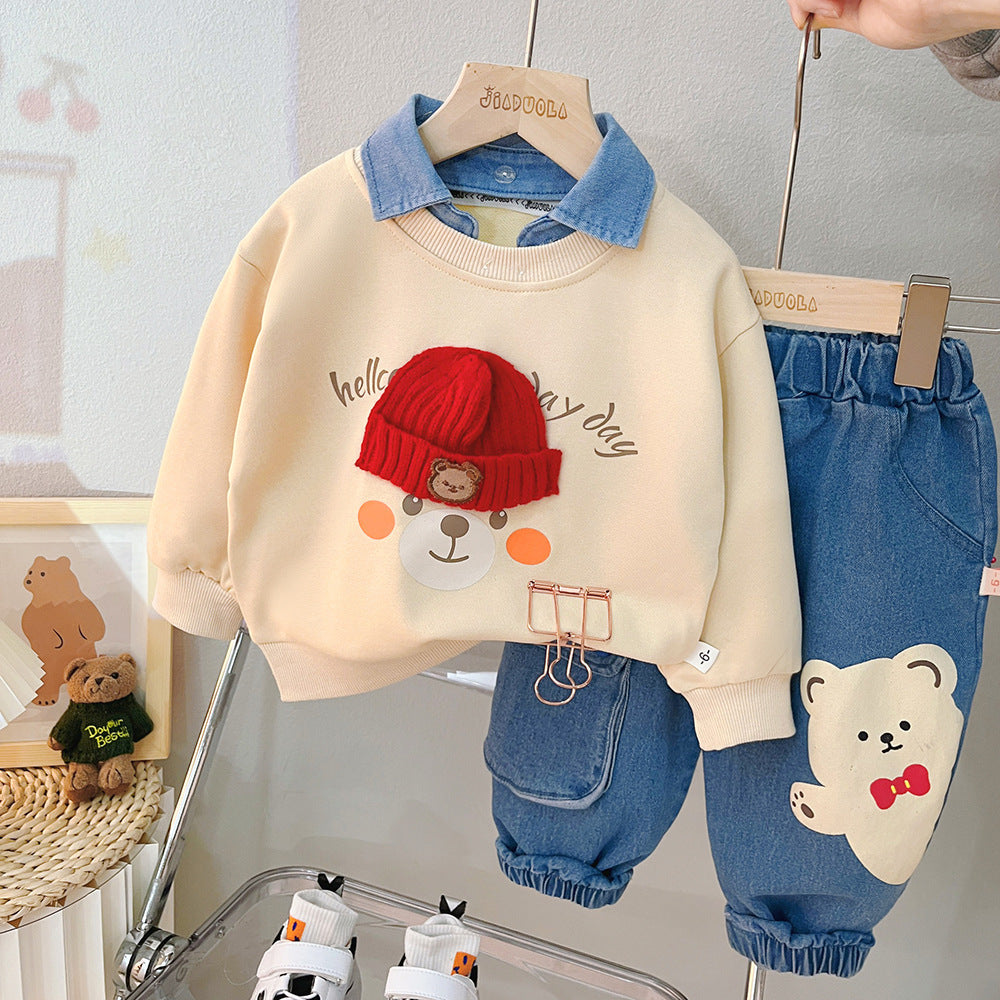 Clothes For Babies Split Boy Suit - Cindi Book