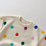 Love Balloon In Spring And Autumn Foreign Air Girl Dress - Cindi Book