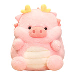 Cute Dragon Pig Doll Plush Toy Sleeping Pillow - Cindi Book