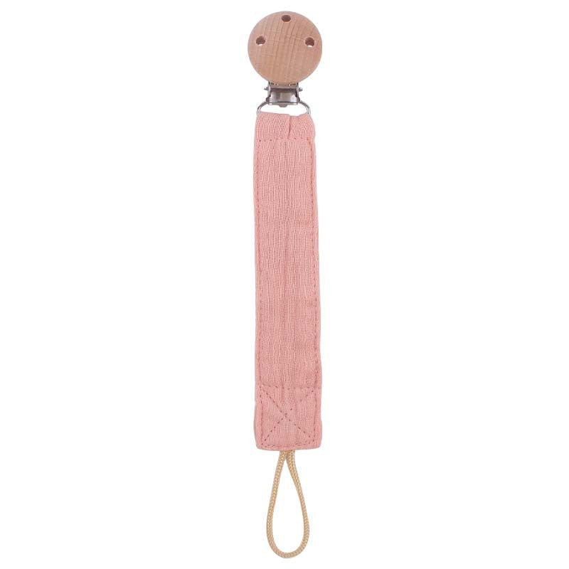 Products Beech Pacifier Clip To Soothe Baby Cotton And Hemp - Cindi Book