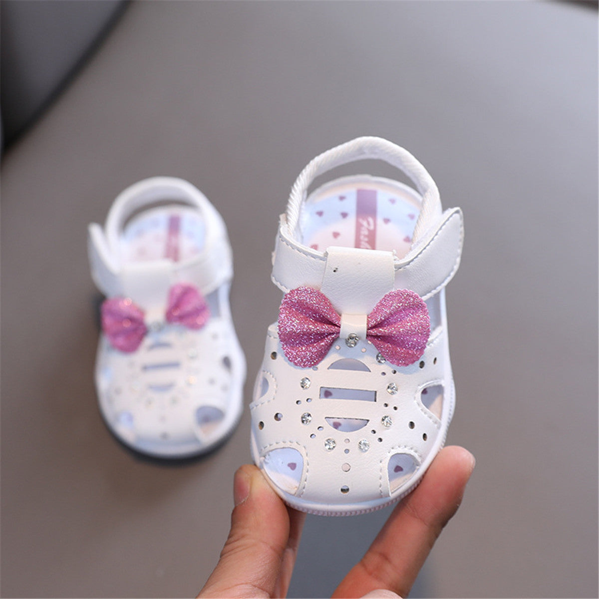 Baby Soft Sole Toddler Shoes Baby Toe Sandals - Cindi Book