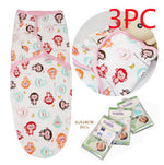 Cotton baby baby wrapped towel, cartoon baby sleeping bag, anti startled baby and baby products - Cindi Book