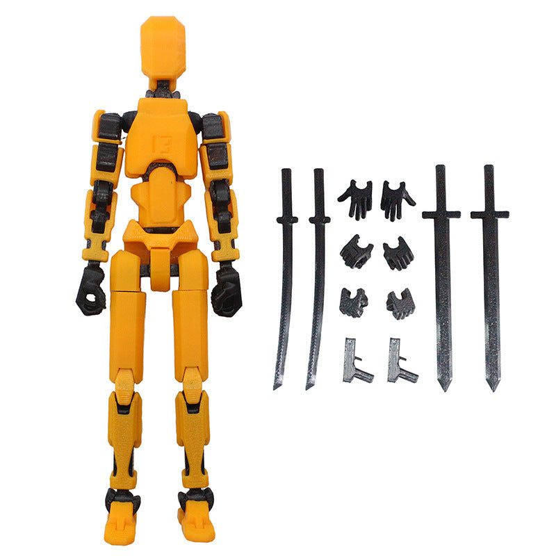 3D Printing More Than Movable Joint Doll Lucky 13 Full Body Movable Robot - Cindi Book