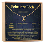 February 28th Pisces Necklace