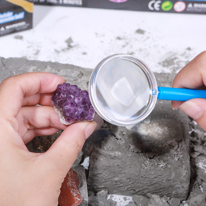 Gem Dig Kit Dig Up 17 Gems STEM Science &amp Educational Toys Make Great Kids Activities - Cindi Book