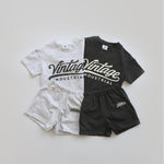 Sports And Leisure Suit Baby Western Style Cotton Letters Suit - Cindi Book