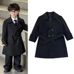 Children's Long British Coat Trendy Cool - Cindi Book