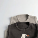 Spring And Autumn Vest Sleeveless Jacquard Knitted Cotton - Cindi Book