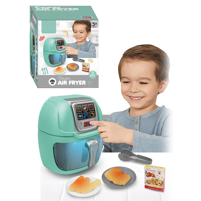 New Children Play House Kitchen Simulation Toy Air Fryer - Cindi Book