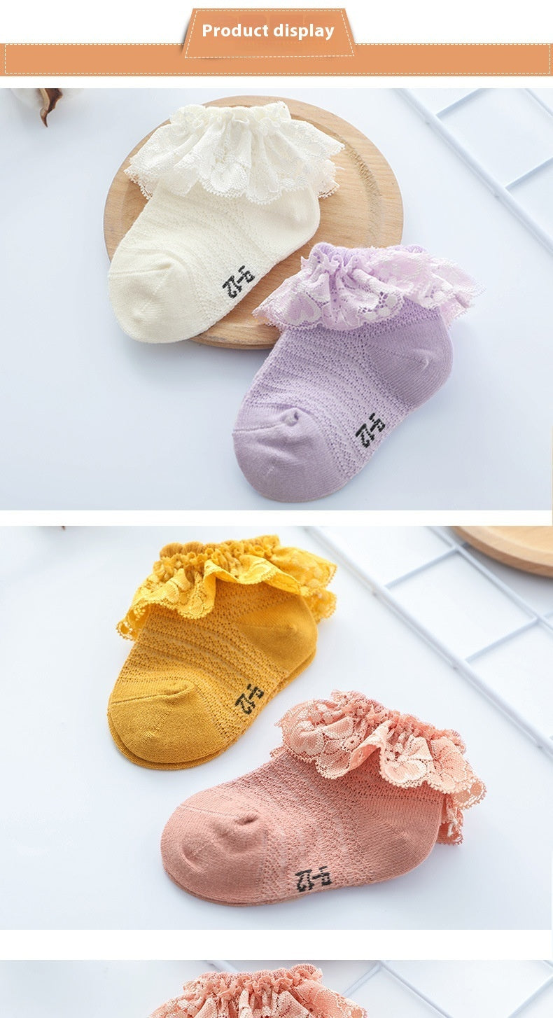 Summer New Girls Lace Socks Lace Socks - Cindi Book