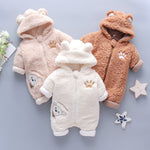 Winter Baby Boy Girl Romper Cotton Clothes - Cindi Book