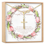 First Communion Cross Necklace