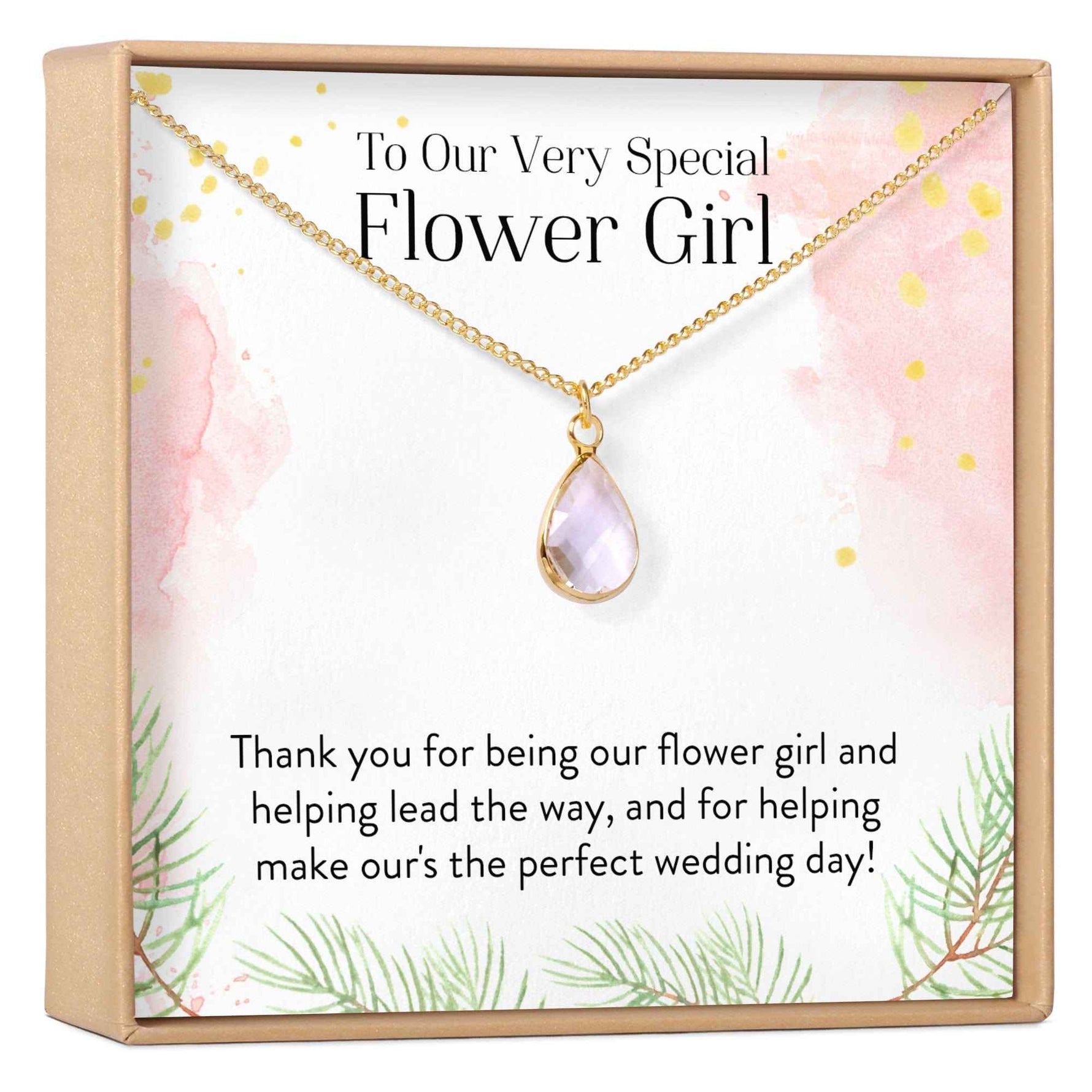 Flower Girl Necklace
