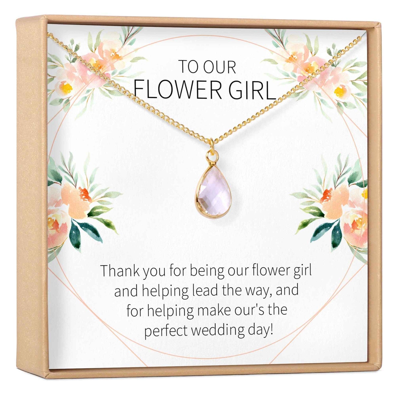Flower Girl Necklace