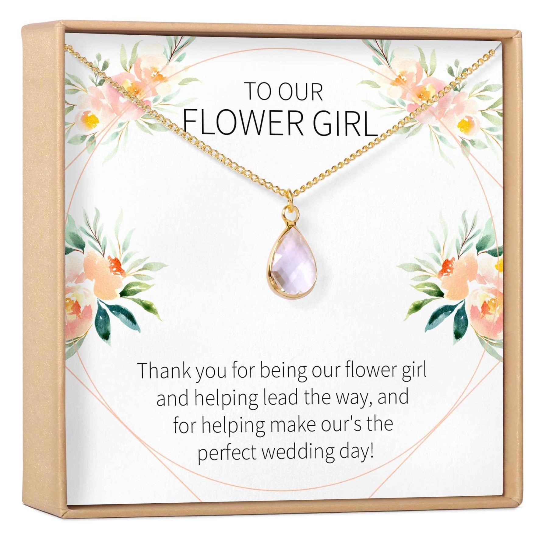 Flower Girl Necklace